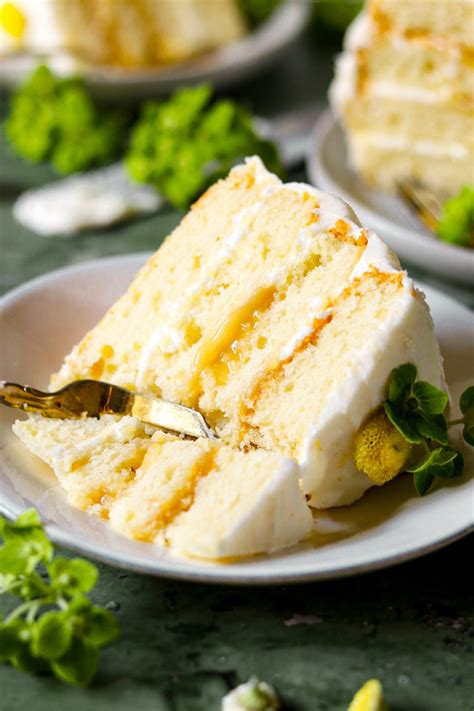 Triple Lemon Layer Cake The Foul Mouth Gourmet