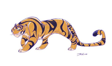 Tiger Character Design