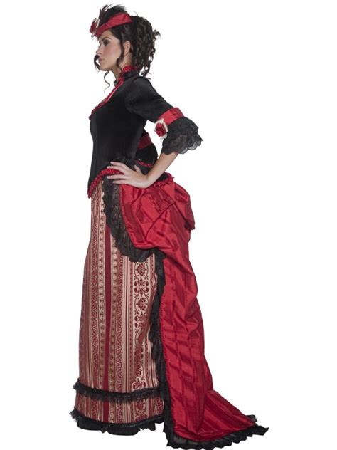 Adult Authentic Wild West Western Saloon Sweetheart Ladies Fancy Dress