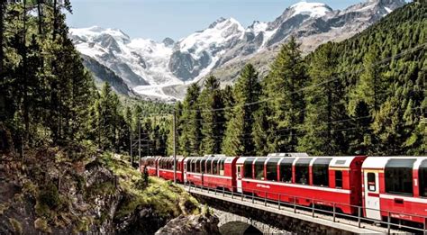 Cruza Los Alpes En Tren Y Descubre La Belleza De Suiza En Las Mejores