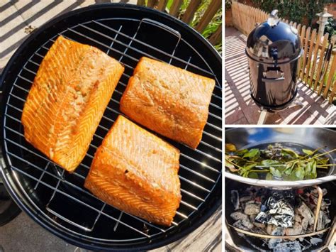 Saumon cuit basse température au fumoir Recette fumé à chaud