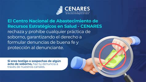 Sistema de Gestión Antisoborno del Cenares Campañas Centro Nacional