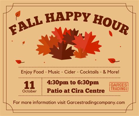 Fall Happy Hour