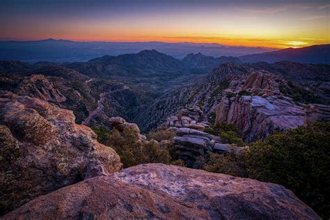 Mt Lemmon Sunset Photograph By Nandor Nagy Fine Art America