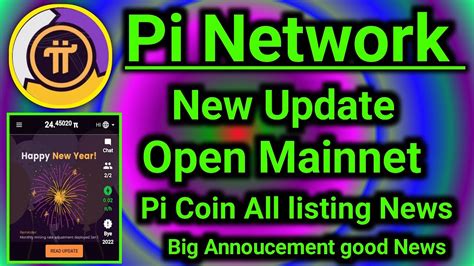 Pi Network Ll Pi Network Open Mainnet Ll Pi Network Listing Big Update