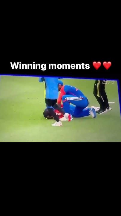 Winning Moment Of India T20 World Cup Youtube