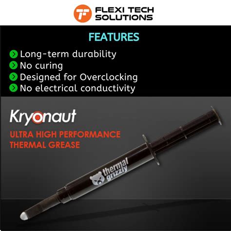 Thermal Grizzly Kryonaut High Performance Thermal Grease G