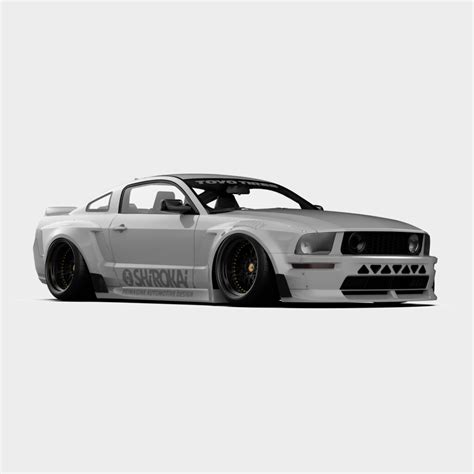 Ford Mustang S197 2005 2009 Widebody Kit Materialgutachten Widebodykit Shop