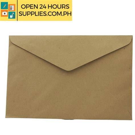 Brown Envelope High Quality Long A4 Short Document Shopee Philippines