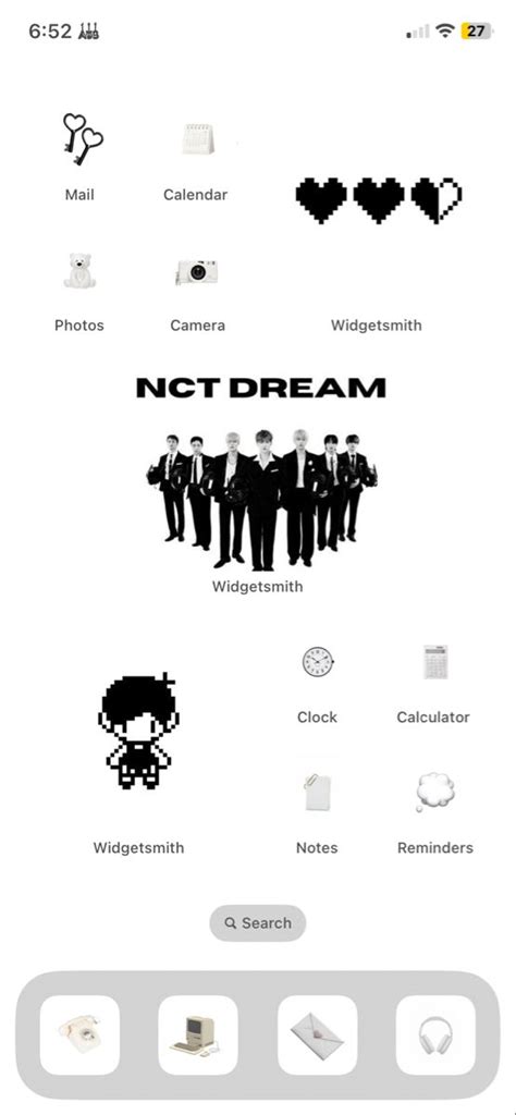 Ios Homescreen Inspo Layout In Phone Inspiration Nct