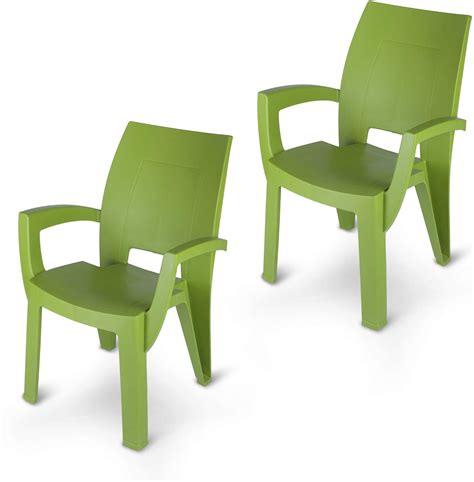 Supreme Cambridge Plastic Chairs For Home Outdoor Garden Set Of