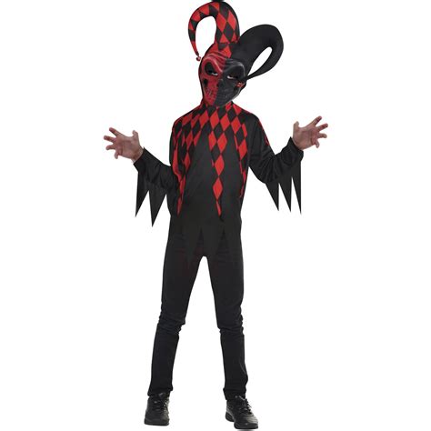 Evil Jester Child Halloween Costume