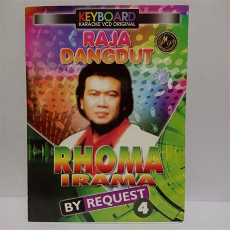 Jual KASET VCD DVD ORIGINAL LAGU RAJA DANGDUT RHOMA IRAMA VOL 4