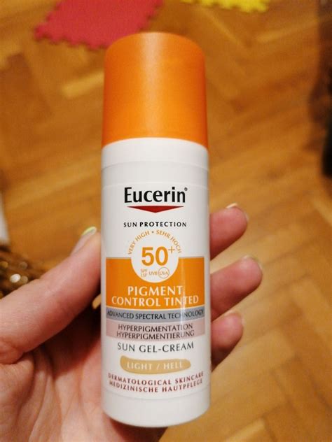 Eucerin Pigment Control Tinted Sun Gel Cream Light Spf Ml