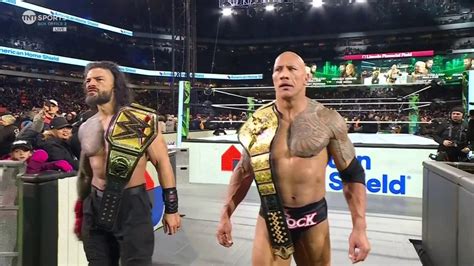 Roman Reigns It Was A Dream Teaming Up With The Rock At WrestleMania 40