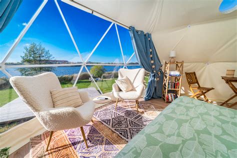 Glamping Mikołajki Noclegi nad Jeziorem Mazury z własną plażą