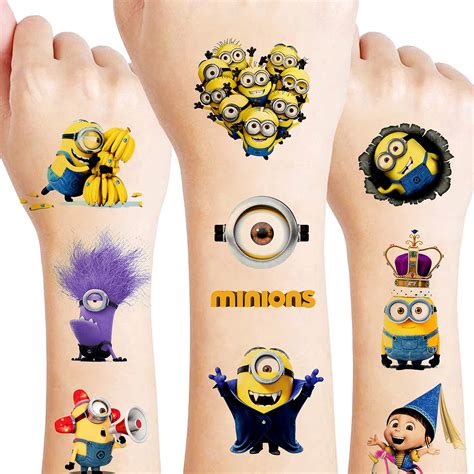 Najlepsze Tatua E Zmywalne Dla Dzieci Dzieci Ce Minionki Dla Dzieci