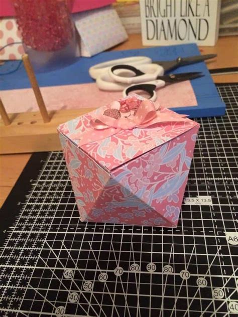 Faceted Box Tutorial The Follow Up Stampin Up Uk 1 Demonstrator