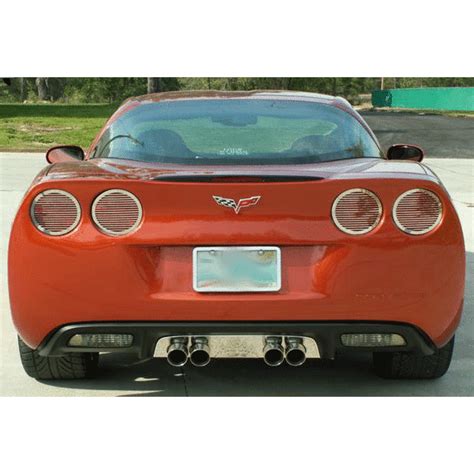 C6 Corvette Billet Tail Light Covers (05-13 C6 / Z06)- FREE Shipping ...