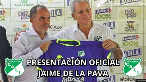 Presentaci N Oficial Jaime De La Pava Nuevo Director Tecnico