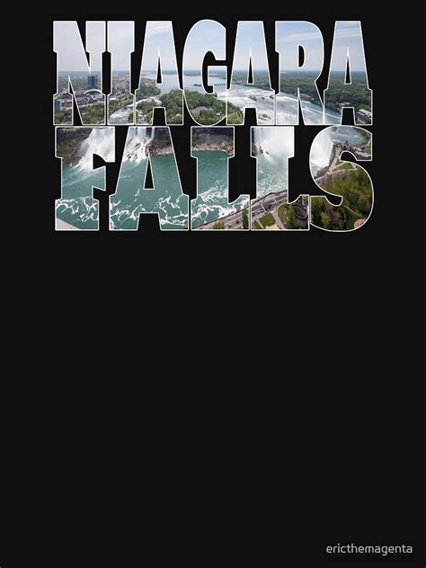 Niagara Falls State Park Waterfall NY Canada New York T Shirt For