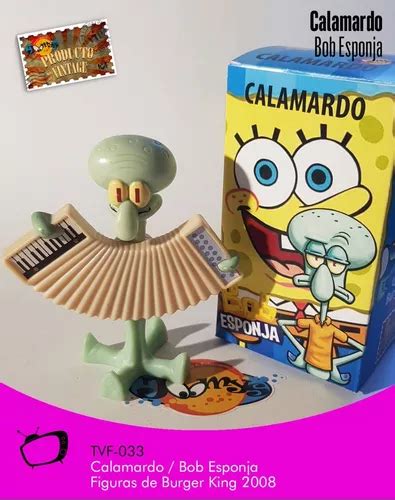 Calamardo De Bob Esponja Burger King 2008 En Venta En Capital Federal