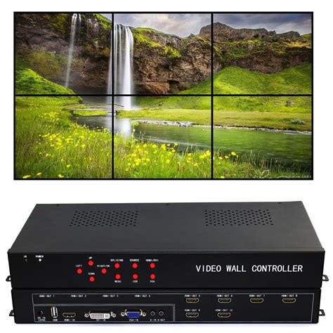 Video Wall Controller X Iseevy Video Wall Controller Hdmi Vga Sdi