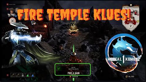 Mortal Kombat Invasion Season Klues In Mk Fire Temple Mesa Youtube