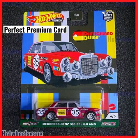 Hot Wheel Mercedes Benz 300 SEL 6 8 AMG Hotwheels Premium Car 2021 Car