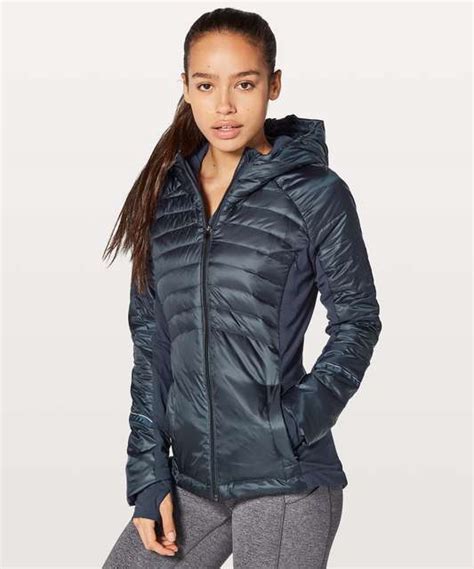 Lululemon Down For A Run Jacket Ii Black Lulu Fanatics