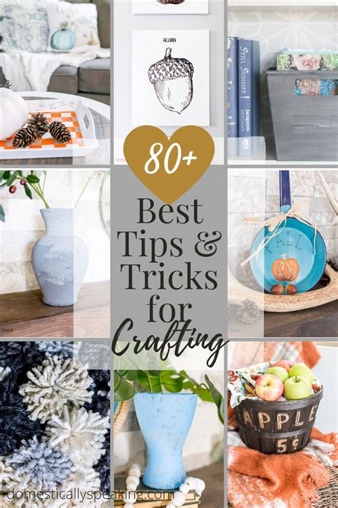 Best Tips and Tricks for Crafting - Domestically Speaking