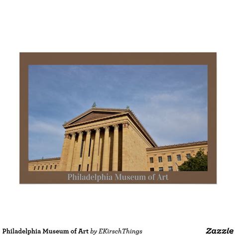 Philadelphia Museum of Art Poster | Zazzle | Poster art, Philadelphia ...