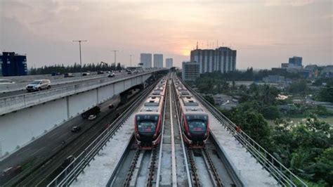 Kemenhub Kaji Perbedaan Tarif LRT Jabodebek Di Jam Sibuk Dan Jam Tidak