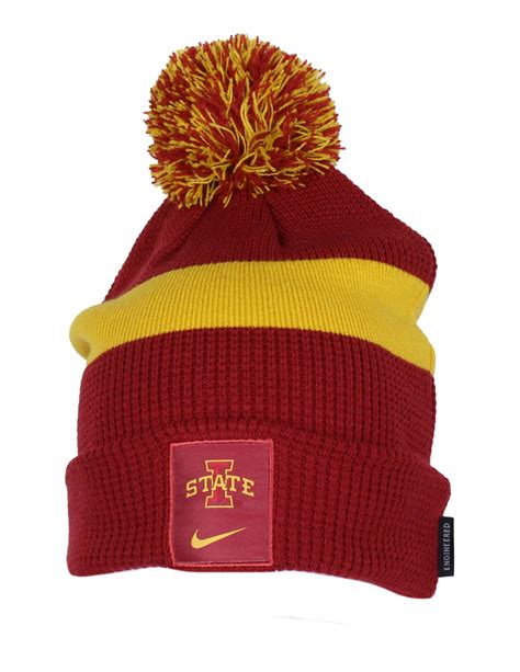 Isu Logo Pom Beanie Barefoot Campus Outfitter