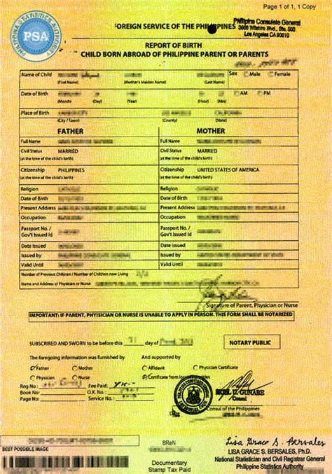 Nso Birth Certificate Artofit