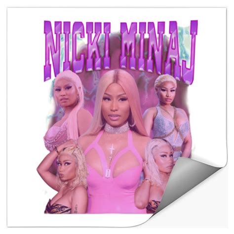 Nicki Minaj Sticker Nicki Minaj Rapper Stickers Sold By Abundant Rana Sku 24210657 Printerval