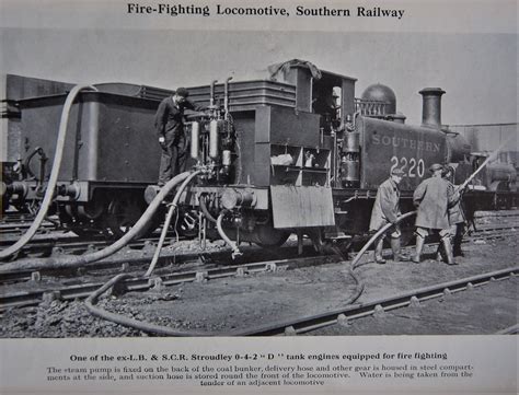 Fire Fighting Locomotive From The October 1941 Railway Mag Flickr