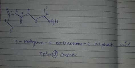 A Amino Acids 35 The Correct IUPAC Name Of The Compound SO H Is So Is