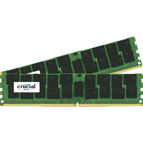 Crucial 64GB DDR4 2133 MHz LRDIMM Memory Kit CT2K32G4LFQ4213 B H