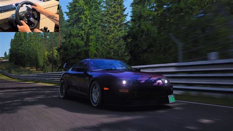 Tuned Toyota Supra Nürburgring Assetto Corsa Logitech Wheel Youtube