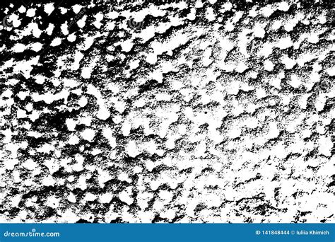 Grainy Surface Texture Vector On A White Background Black And White