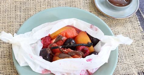 Recette Papillotes De Fruits D T G Receta