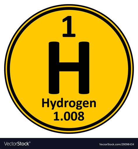 Hydrogen Periodic Table Symbol