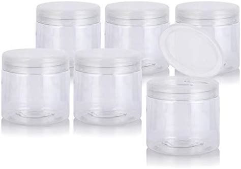 Amazon Clear Large Oz Pet Plastic Bpa Free Refillable Jar