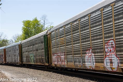 CSX Autorack 2 CSX Autorack Heads East On The NS 36A 07 At Flickr