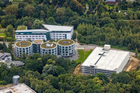 Luftbild Witten Baustelle Zum Neubau Des Parkhauses Der Uni An Der