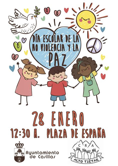 D A Escolar De La No Violencia Y La Paz Viernes De Enero