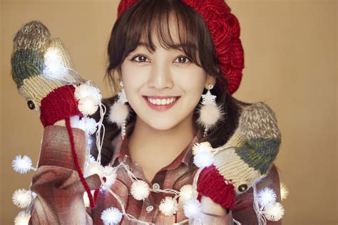 Jihyo Twice Merry Happy Korean Photoshoots