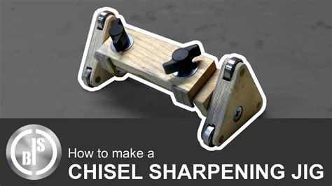 The Easy Way To Grind A Micro Bevel My Chisel Sharpening Jig Youtube