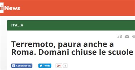 Terremoto La Bufala Su Whatsapp Domani Scuole Chiuse Ma Non Vero